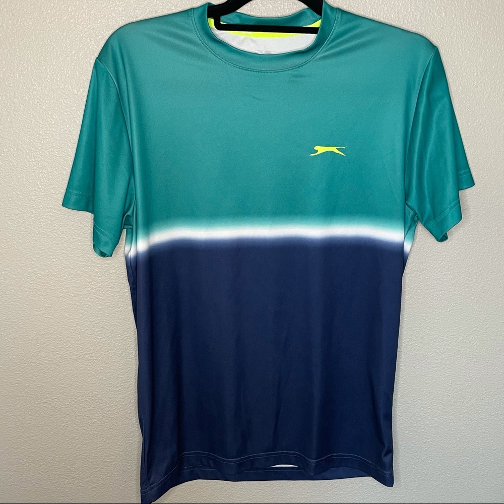 Slazenger Green Tennis shirt size S